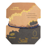 Scout Curated Wears Delicate Stone Bracelet "Truth"