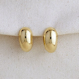 GoldFi - 18k Gold Filled Dome Earrings