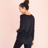 Faceplant Dreams - Faceplant Bamboo® Long Sleeve Shirt: Black / Medium