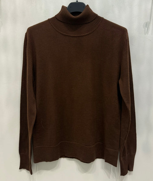 Alashan Cashmere Rue Fold Over Turtleneck