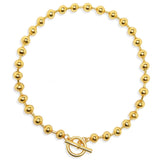 KARINE SULTAN - Ball Chain Layering Necklace