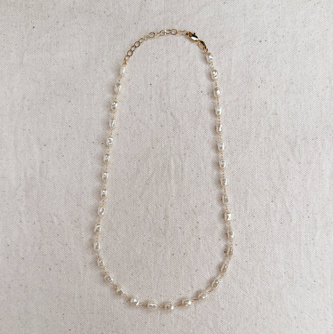 GoldFi - Baroque Pearl Necklace