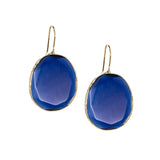 Marlyn Schiff - Faceted glass drop earring