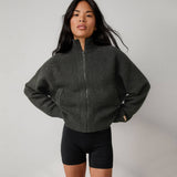 LUNYA - Cottonsilk™ Bomber Zip Up