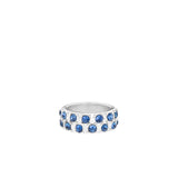 Marlyn Schiff - Stone ring gold grey 8