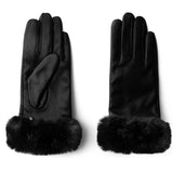 napo gloves - napoFUR: L / S / Black