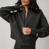LUNYA - Cottonsilk™ Bomber Zip Up