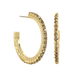 TOVA - Slim Hoop Earrings