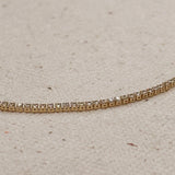 GoldFi - 18k Gold Filled 1.2mm CZ Tennis Bracelet