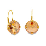 TOVA - Caitlin Round Earrings