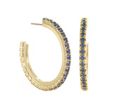 TOVA - Slim Hoop Earrings