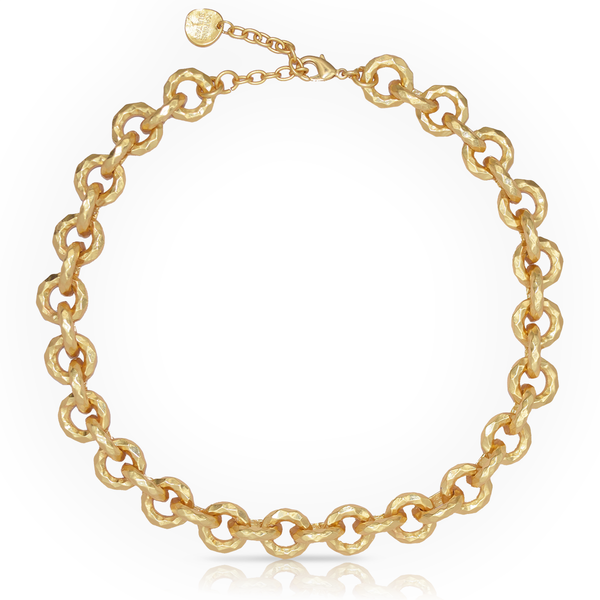 KARINE SULTAN - Luxurious link collar chain necklace