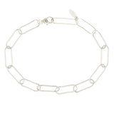 Kris Nations - Large Link Chain Bracelet Gold Filled | Sterling Silver Adjustable up to 7.5 Inches Lobster Clasp Nickel Free Ships from CA