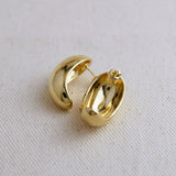 GoldFi - 18k Gold Filled Dome Earrings