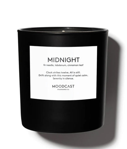 Moodcast Midnight  8 oz. Candle