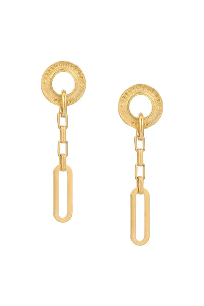 French Kande The Annecy Earrings – Loire V Gold