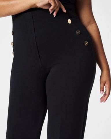 Spanx The Perfect Pant, Button Wide Leg Pant
