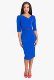 Black Halo 3/4 Sleeve Jackie O Dress