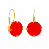 TOVA - Caitlin Round Earrings