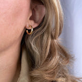 GoldFi - 18k Gold Filled Mini Classic C-Hoop Earrings