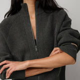 LUNYA - Cottonsilk™ Bomber Zip Up