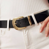 Amsterdam Heritage Annie Skinny Leather Belt