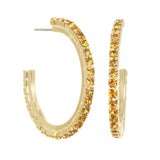 TOVA - Slim Hoop Earrings