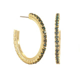 TOVA - Slim Hoop Earrings