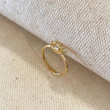 GoldFi - 18k Gold Filled Dainty Eye Ring
