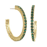 TOVA - Slim Hoop Earrings