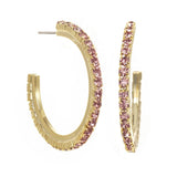 TOVA - Slim Hoop Earrings