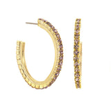 TOVA - Slim Hoop Earrings