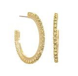 TOVA - Slim Hoop Earrings