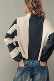 Urban Daizy - Diverged Roads Striped Sweater