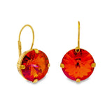 TOVA - Caitlin Round Earrings