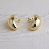 GoldFi - 18k Gold Filled Dome Earrings