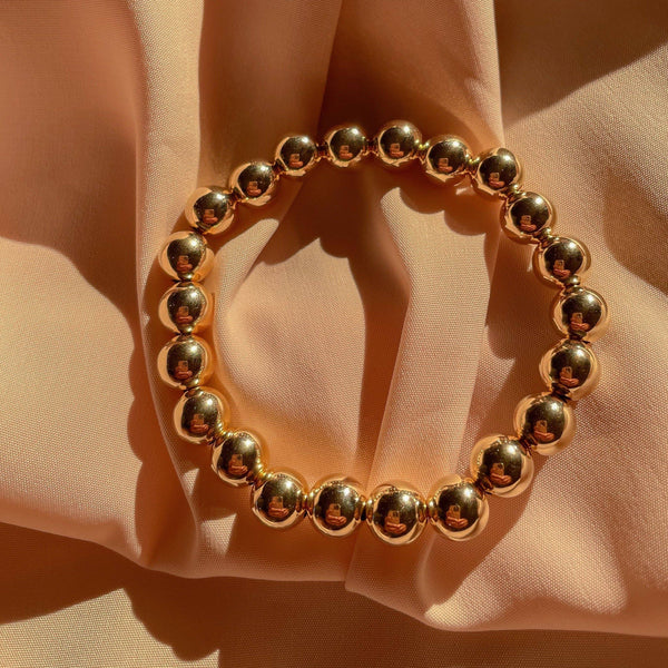 bijoux + spice - 8mm bracelet | gold