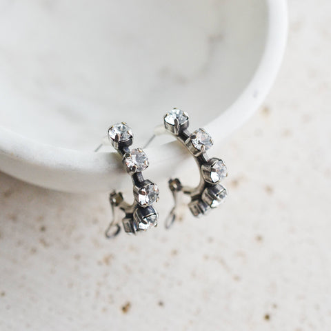 Rachel Marie Designs - Kristie Crystal Hoop Earring