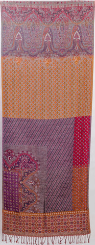 Vivante By VSA - Paisley Wool Blend Jacquard