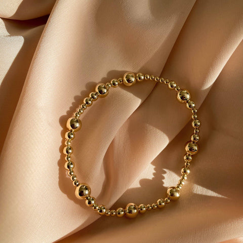 bijoux + spice - mini giana bracelet | gold