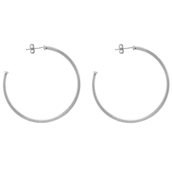 Shelia Fajl Perfect Hoops- Silver