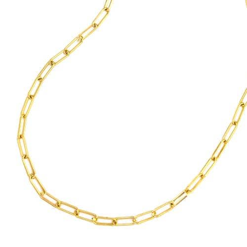 Maya J - 16" Paperclip Chain Necklace