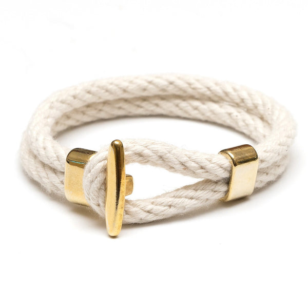 Allison Cole Jewelry - Camden Bracelet -  Ivory/Gold