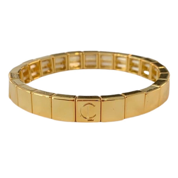 Caryn Lawn-Tile Bracelet Gold