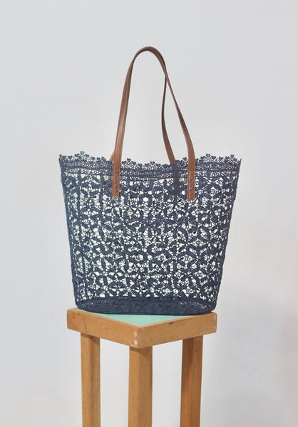 Holbox Navy Tote