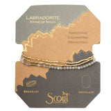 Scout Curated Wears-Delicate Stone Bracelet "Stone of Magic"