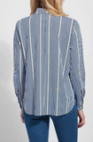 Lysse Connie Slim Printed Button Down