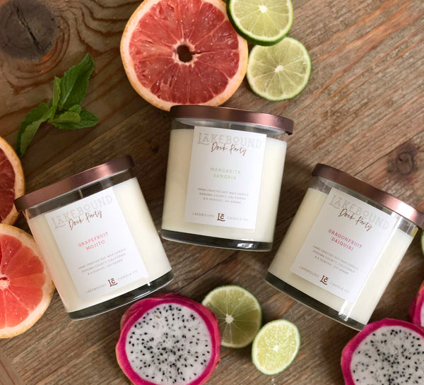 Lakebound Candle Co. - Margarita Sangria Candle
