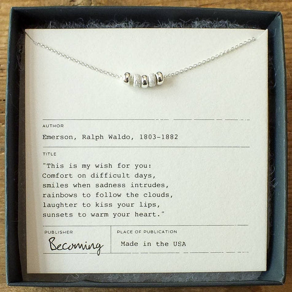 Becoming Jewelry - My Wish For You Necklace