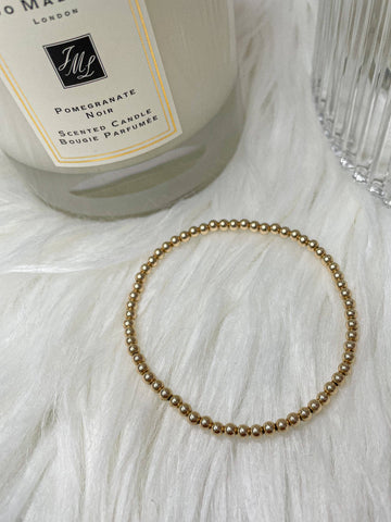 bijoux + spice - 3mm bracelet | gold